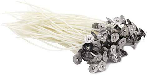 Mecha Algodón 6" Encerada Quemado Lento
