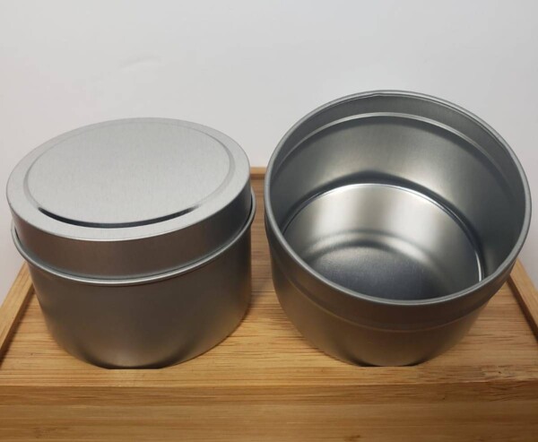 Tarro Aluminio Plateado 5 oz