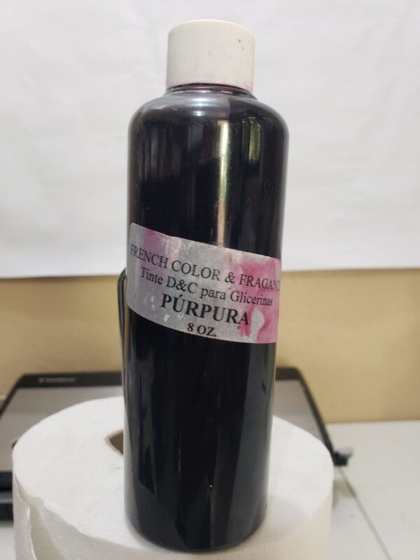 Color Morado Agua