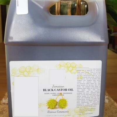 Aceite Castor ( Ricino ) Negro Jamaica Organico