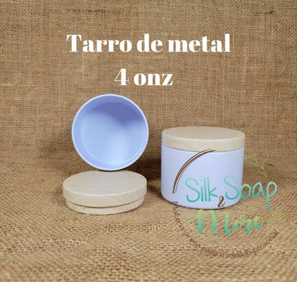 Tarro Aluminio 4 onz