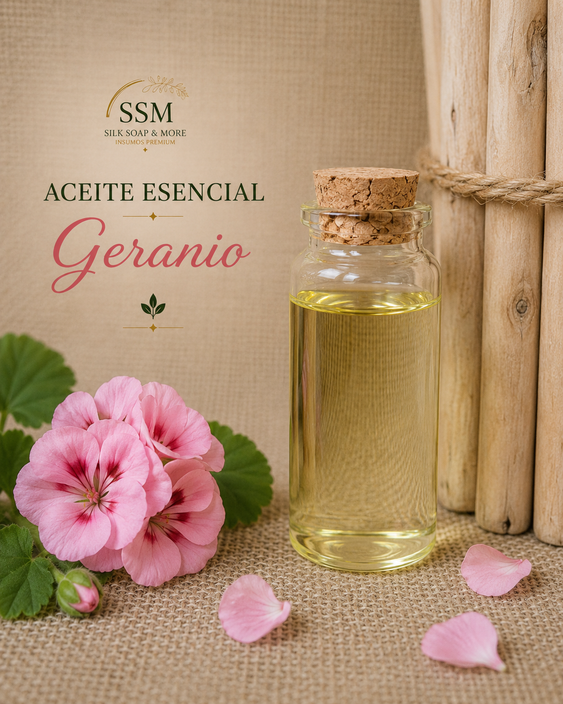 Aceite Esencial Geranio