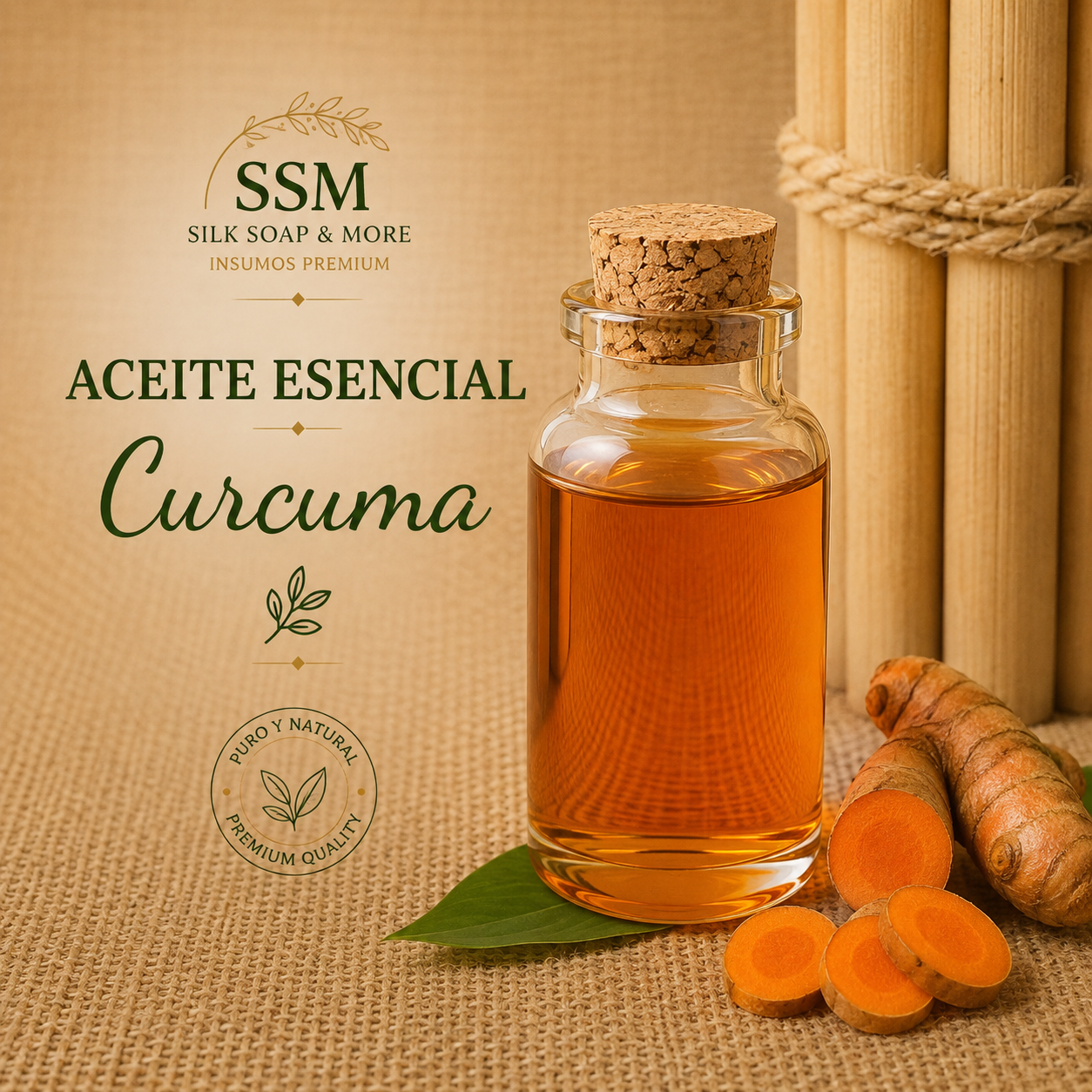 Aceite Esencial Curcuma