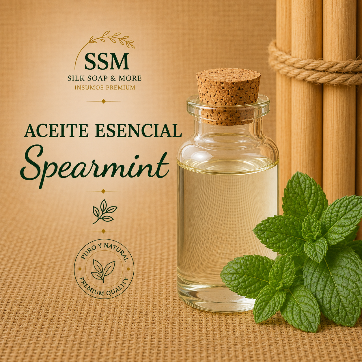 Aceite Esencial Spearmint Hierbabuena
