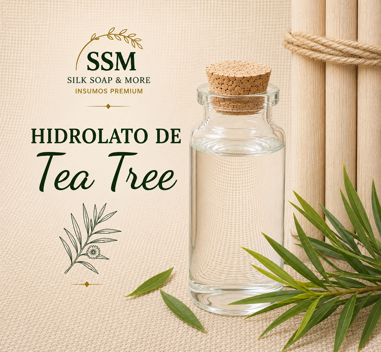 Hidrolato Tea Tree ( Árbol de Té)