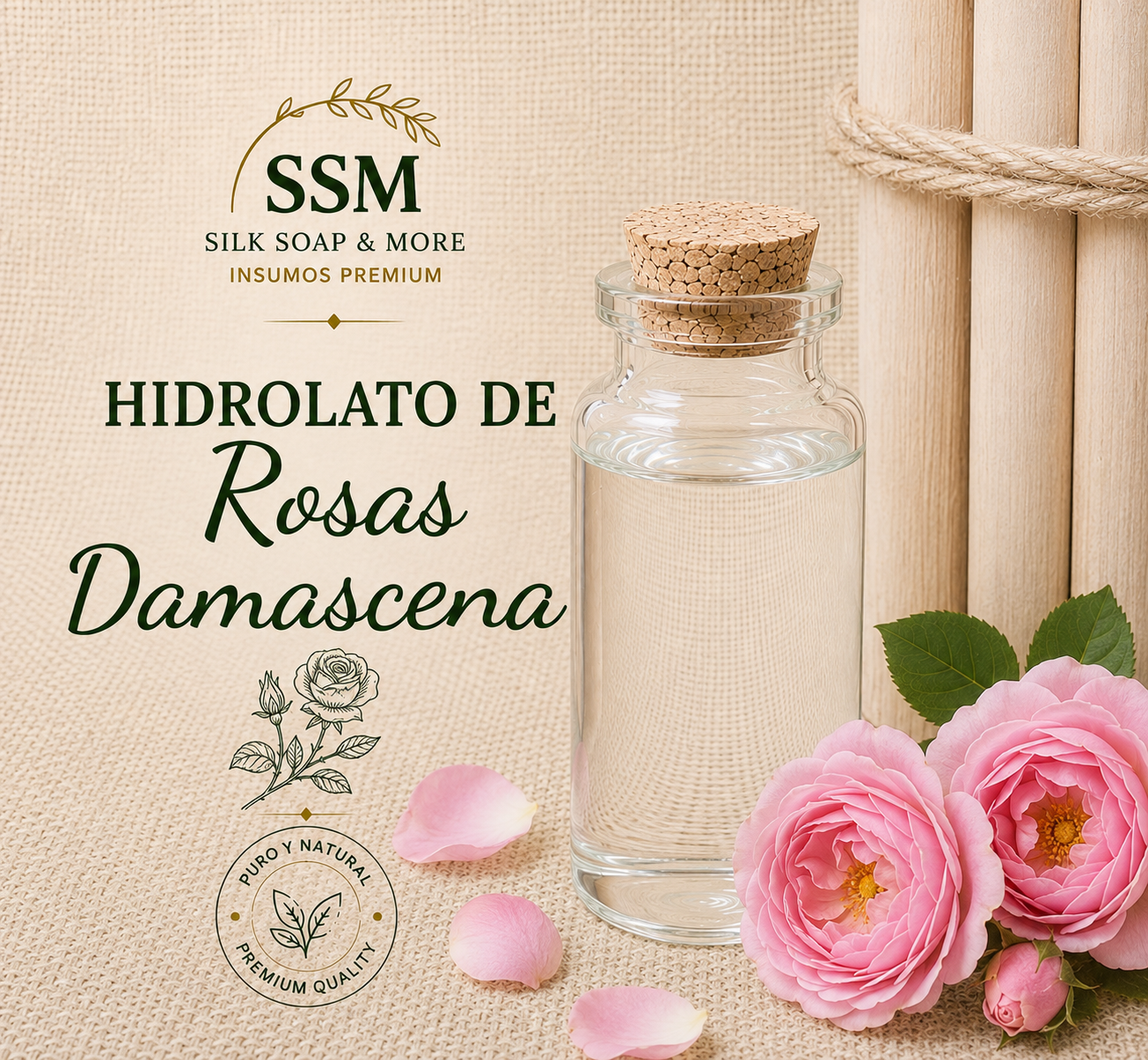 Hidrolato Rosa Damascena
