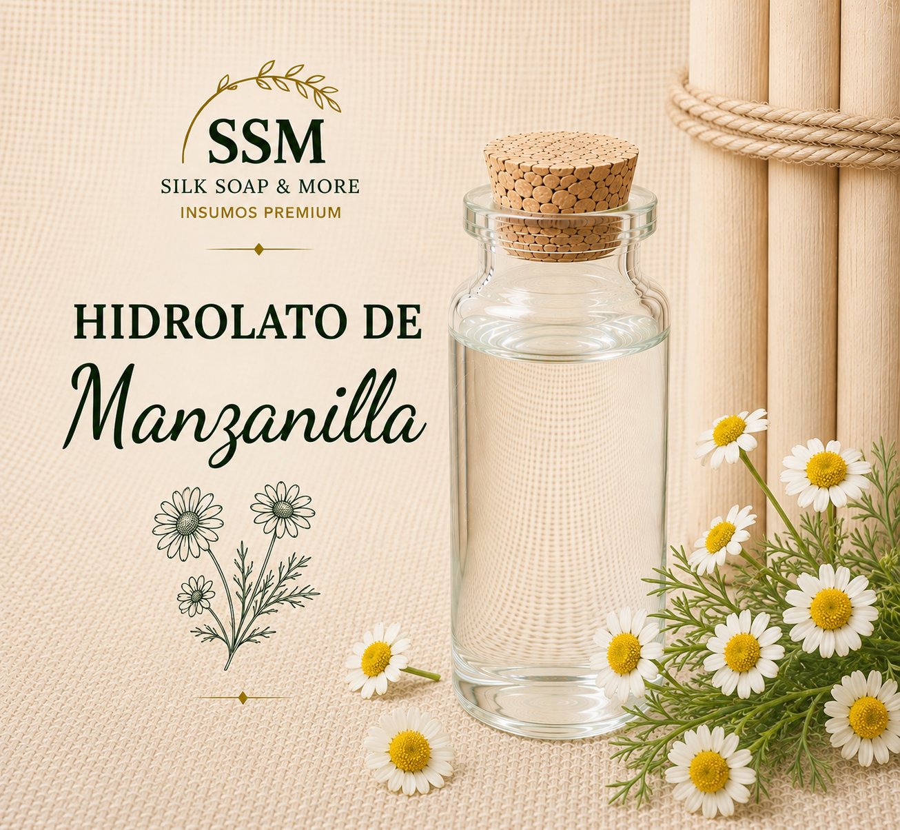 Hidrolato Manzanilla