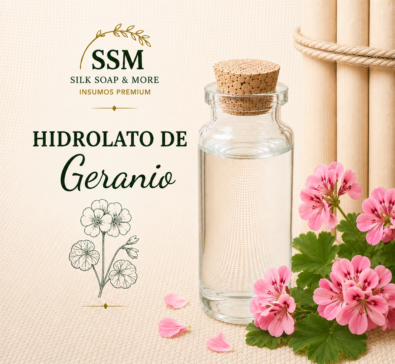 Hidrolato Geranio