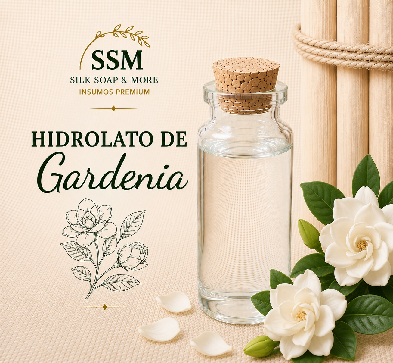 Hidrolato Gardenia