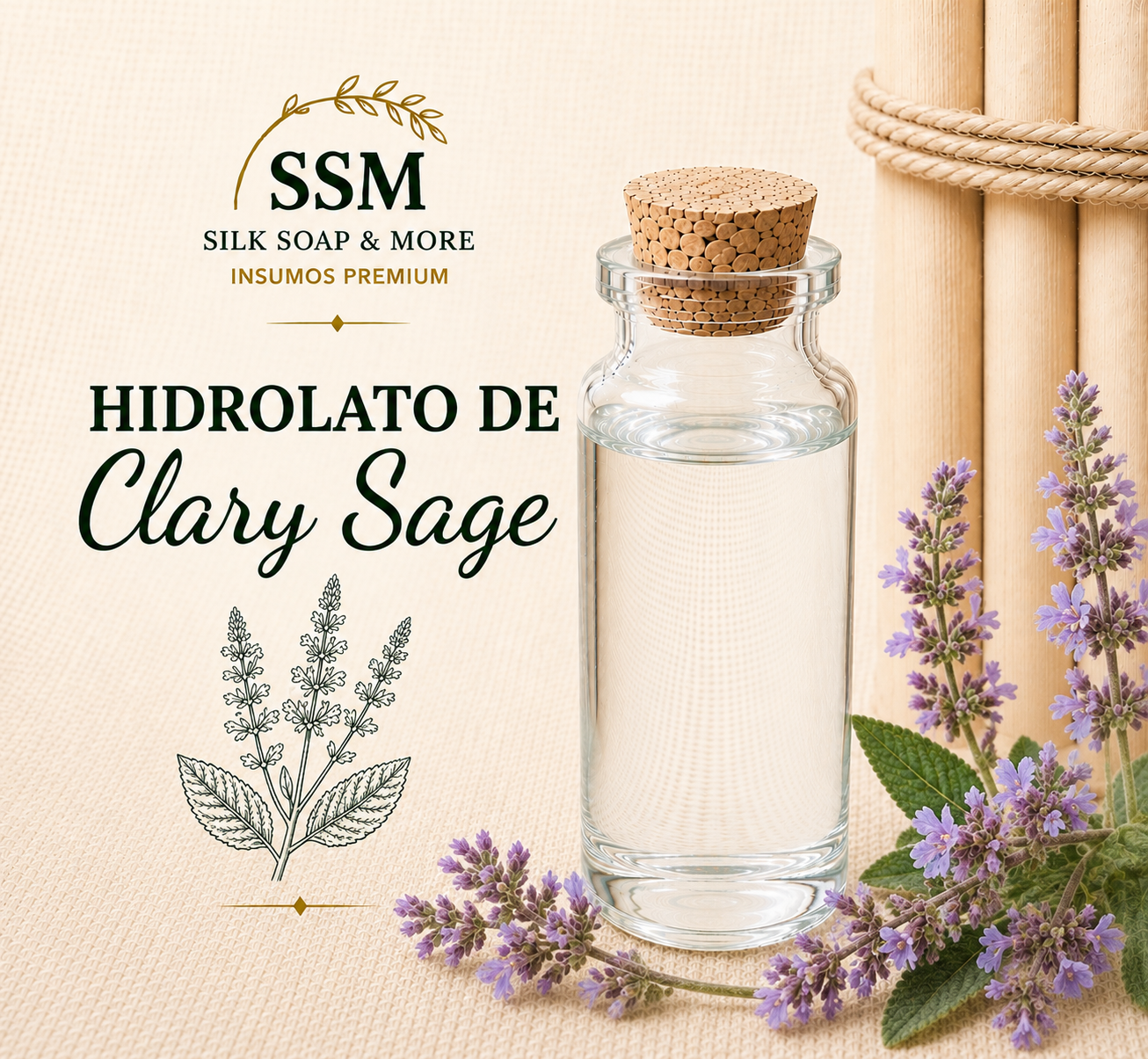 Hidrolato Clary Sage
