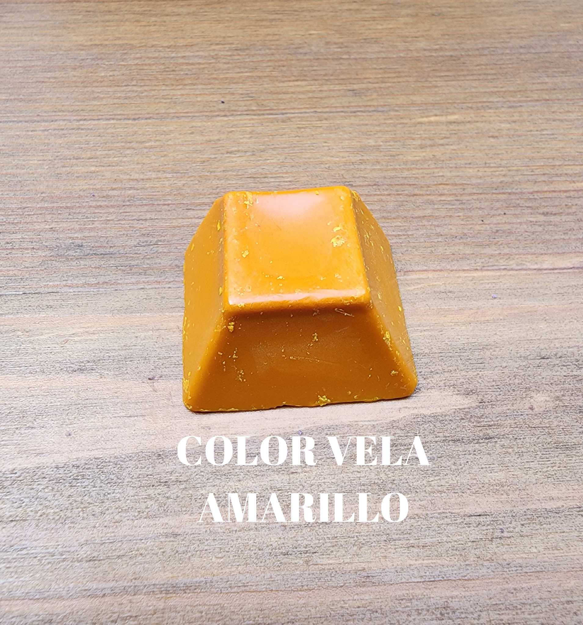Bloque Amarillo Canario Velas