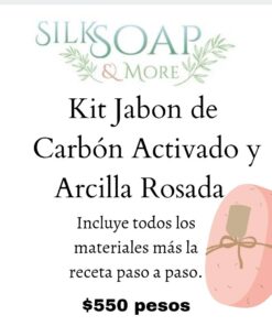 Kit Jabon Carbón Activado y Arcilla Rosada