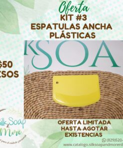Espátula Ancha Plástica