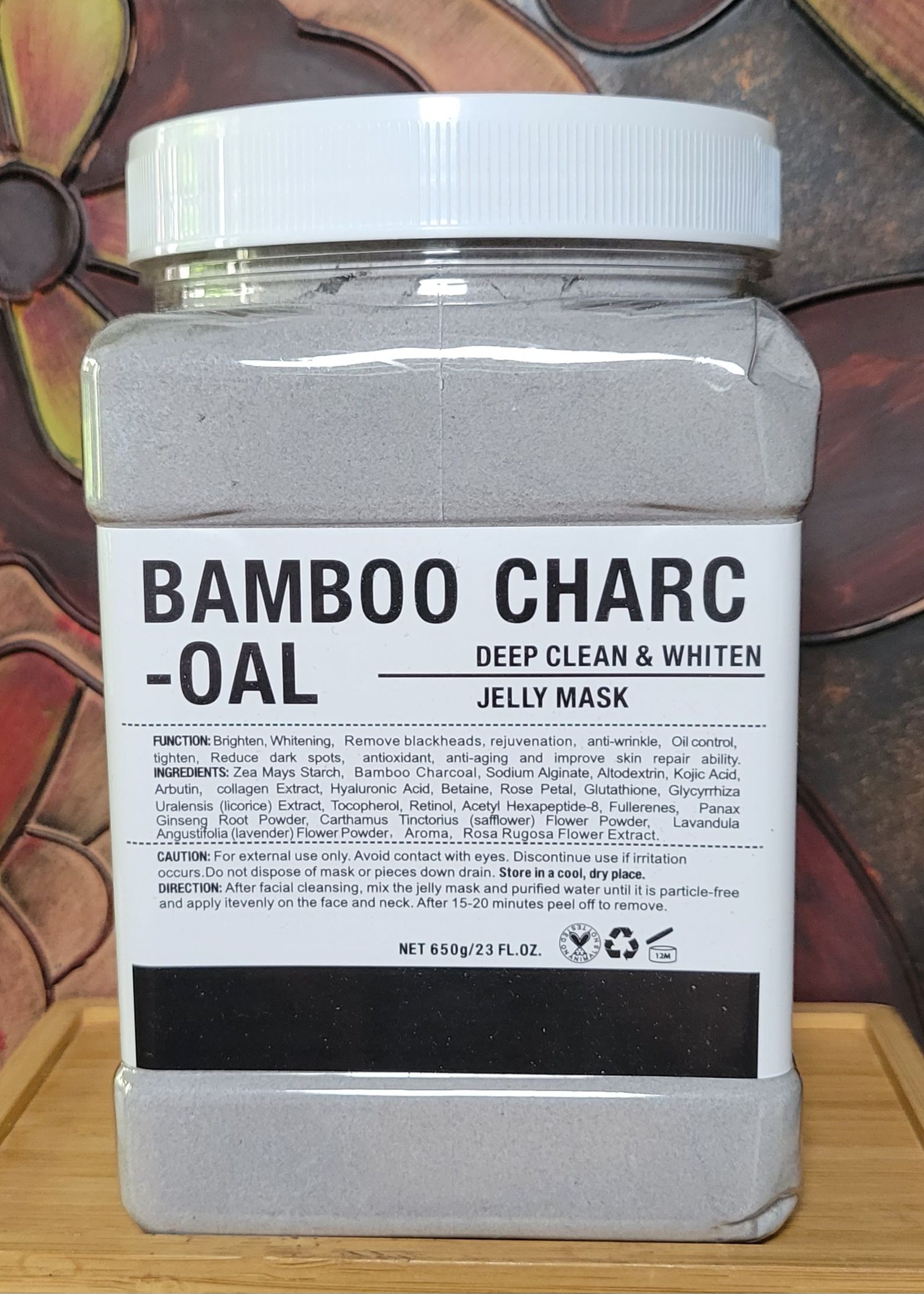 Mascarilla Gel Carbon Bambu