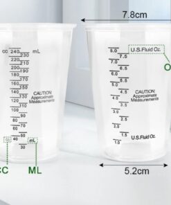 Vaso Medidas Plastico