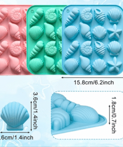Molde Conchas de Mar