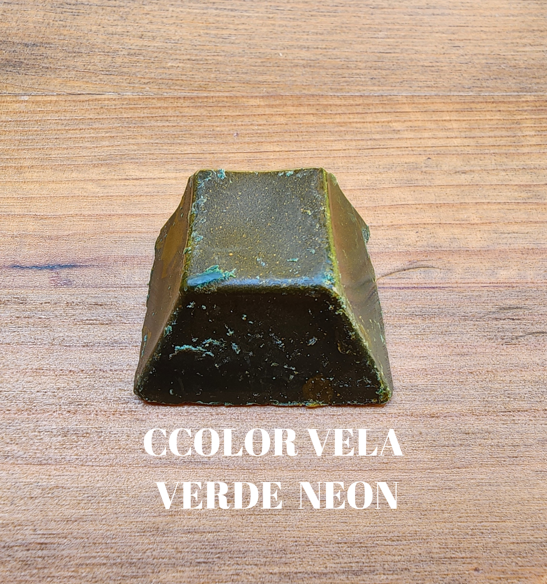 Bloque Verde Neon Velas