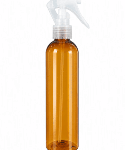 Botella Spray Plástica Ambar 8 oz - 5 unidades